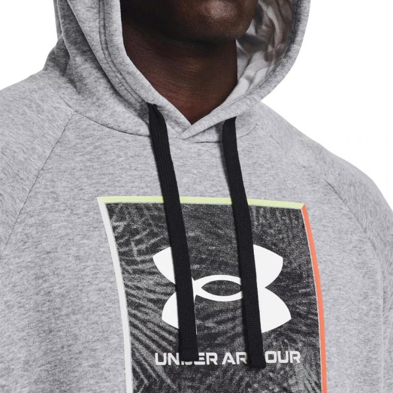 Under Armor UA Rival Flc Graphic Hoodie M 1370349 011 Clothing/Lifestyle/Under Armour Your Sports Performance