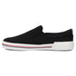 Men's slip-on sneakers, black, Filippo MTN7792 Filippo
