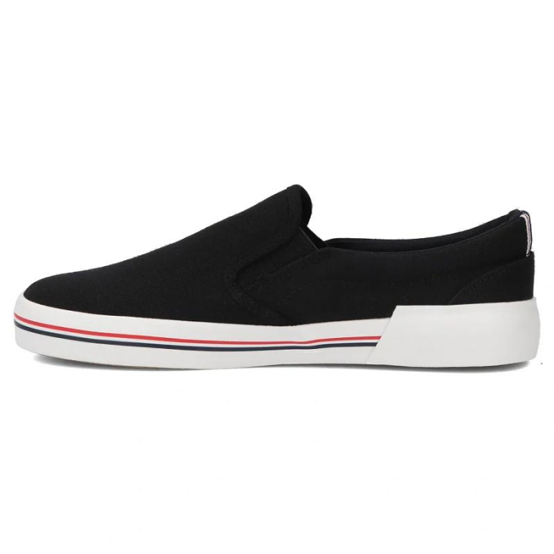 Men's slip-on sneakers, black, Filippo MTN7792 Filippo
