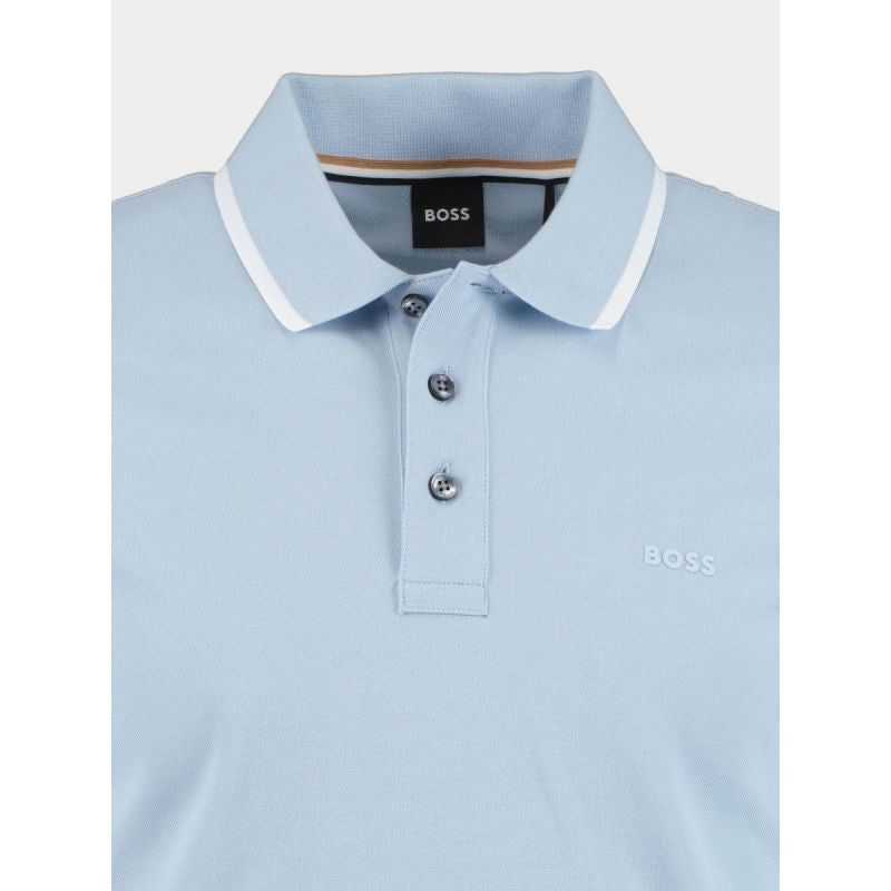 Polo Shirt Boss Parlay 190 Azzurro M 50494697-450 Clothing/Lifestyle/T-shirts/Boss Your Sports Performance