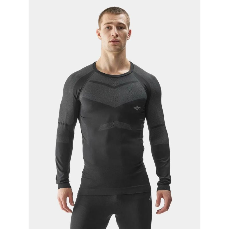 Men's seamless thermoactive underwear (TOP + BOTTOM) 4F 4FWAW26USEAM376-20S