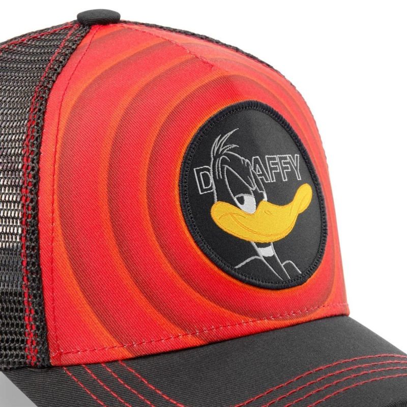 Capslab Looney Tunes Daffy Duck Trucker Cap - CL/LOO3/1/DAF1 Odzież/Czapki/Czapki z daszkiem Your Sports Performance