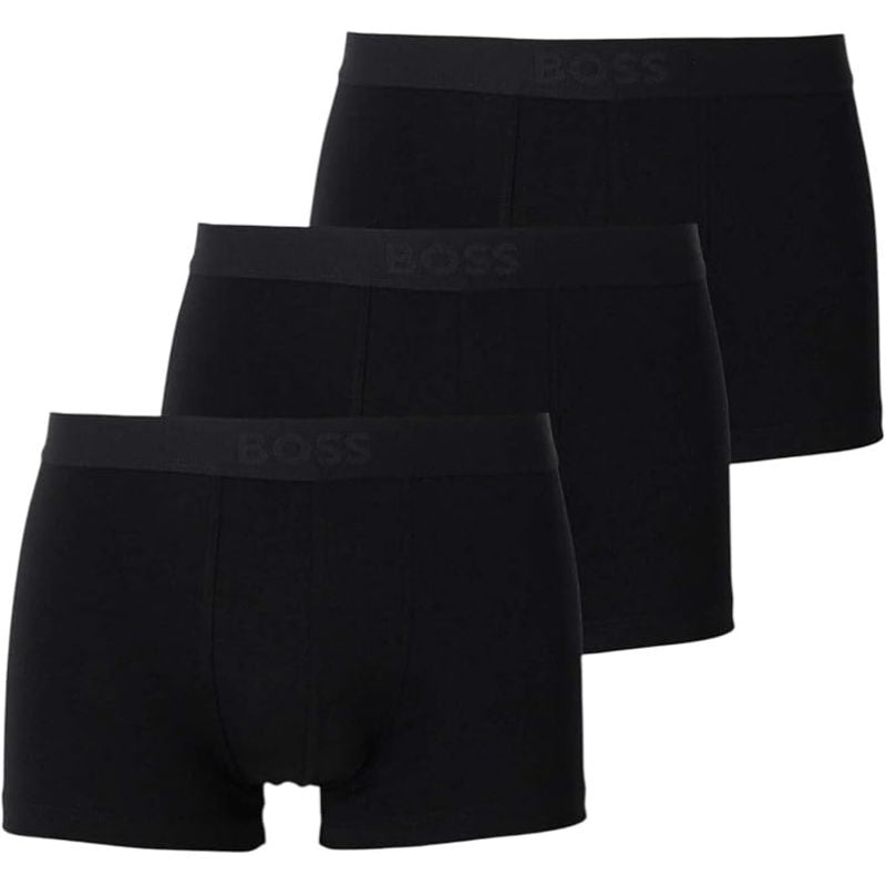 Boss Trunk 3 Pack Men's Boxer Briefs Cotton Slim Fit Underwear (50544263-002) To be categorized Your Sports Performance