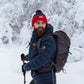 Alpinus Matind Hat Red gray-red A8-R Clothing/Outdoor/Czapki, szaliki, rękawiczki, maski/Alpinus Your Sports Performance
