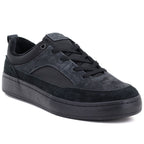 Men's casual leather sneakers, black, Big Star UU174118