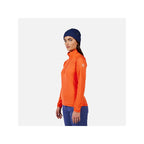 ROSSIGNOL W MID LAYER STRETCH HZ women's sweatshirt orange
