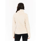 Women’s full-zip fleece jacket PROTEST RIRI white