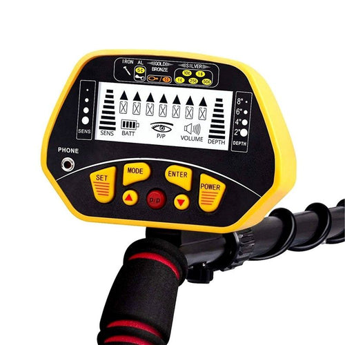 POWERNEED METAL DETECTOR, LCD DISPLAY WITH BACKLIGHT, PINPOINTER, WATERPROOF 20CM COIL MD20 Akcesoria sportowe i turystyczne/Wykrywacze metali Your Sports Performance