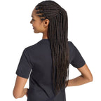 adidas Floral Regular Graphic Women's T-Shirt Black KT2766