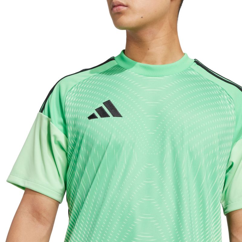 adidas Tiro 25 Competition Jersey Short Sleeve Men's Goalkeeper Jersey Green JI9716 In preparation Adidas