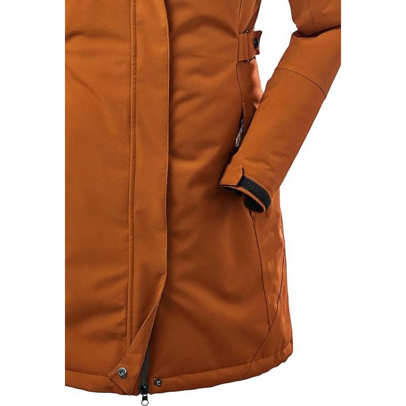 Killtec KOW 165 Women's Hooded Raincoat for Trekking and Everyday Use, Yellow (37726/253) In preparation Your Sports Performance