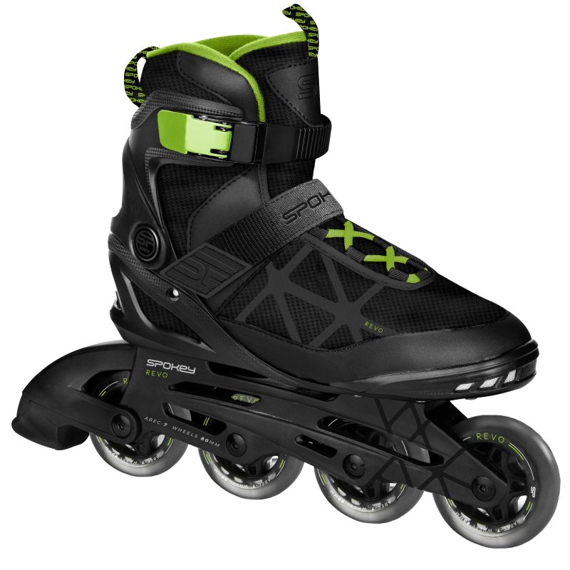 Spokey Revo BK/GR SPK-929432 roller skates, year 38 Accessories/Skating/Rolki (pozostałe) Your Sports Performance