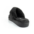 O'neill Pomnio women's slippers, insulated slip-on slippers, fashionable, warm, black ONeill
