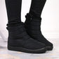 Waterproof snow boots with a zipper NEWS W EVE181A black Footwear/Outdoor/zimowe Your Sports Performance