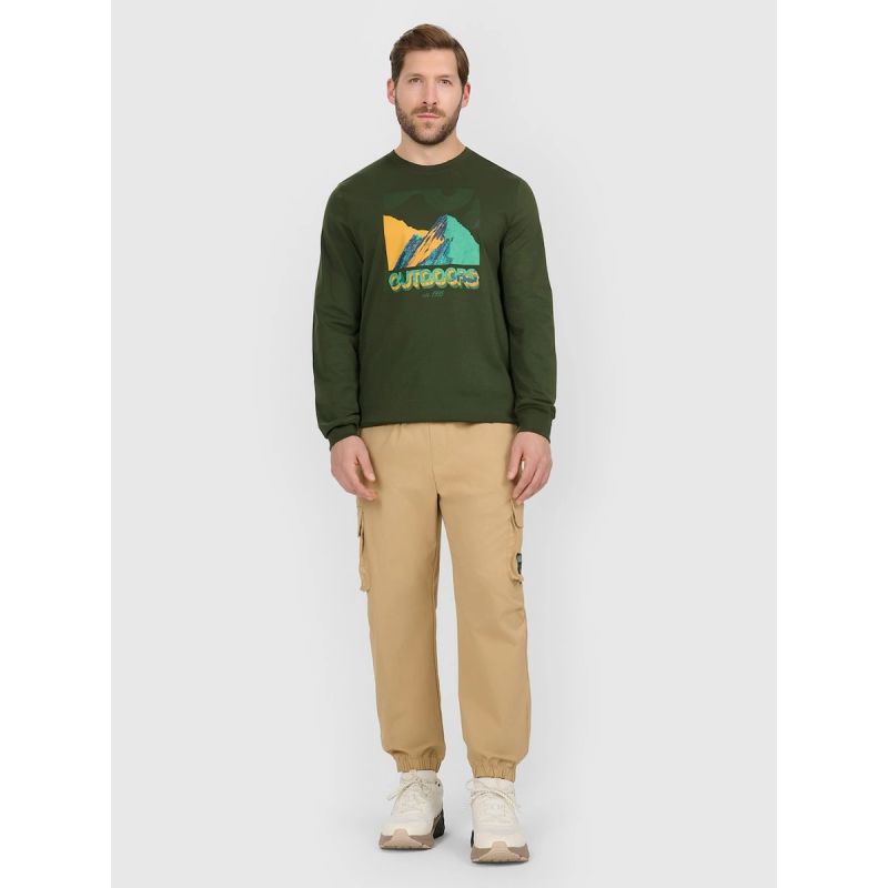 Men's casual cargo pants 4F 4FRAW25TTROM1690-83S 4f