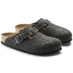 Birkenstock Boston FE Anthrazit 160373 flip-flops Footwear/Lifestyle/Birkenstock/Klapki/chodaki Birkenstock