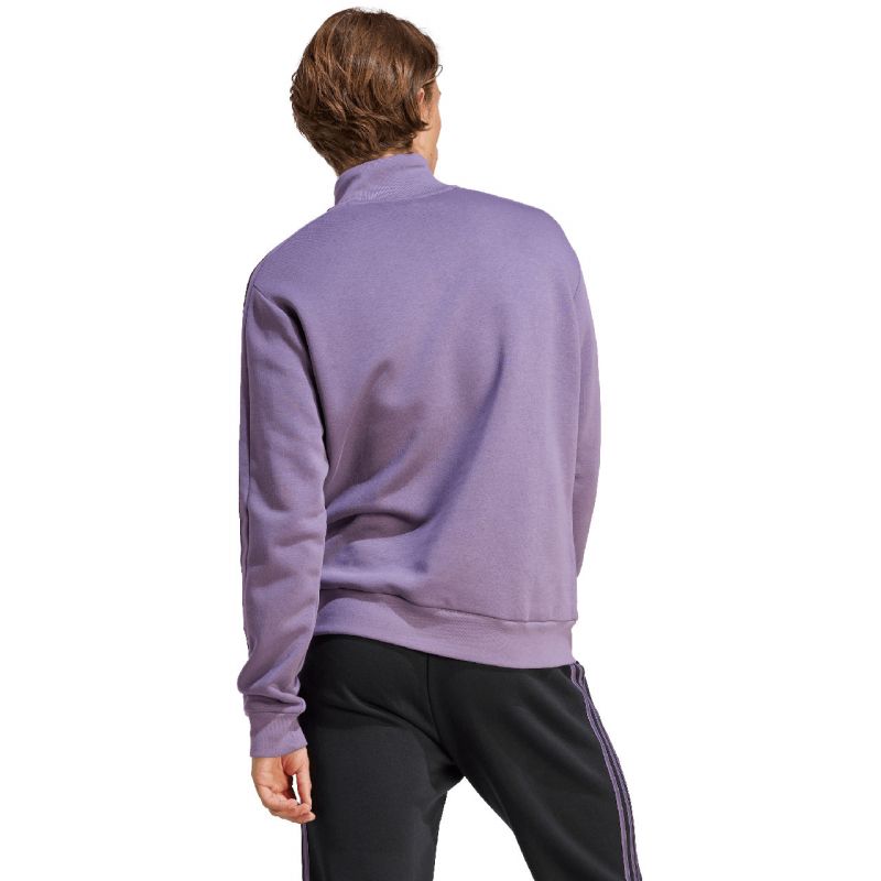 adidas Essentials Fleece 3-Stripes 1/4-Zip M Sweatshirt IJ8912 Clothing/Training Adidas