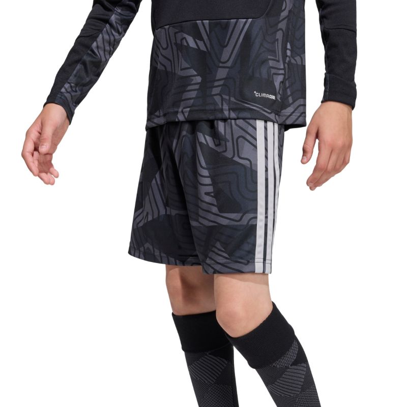 adidas Tiro 26 Competition Goalkeeper Kids' Shorts Black and Gray KC5468