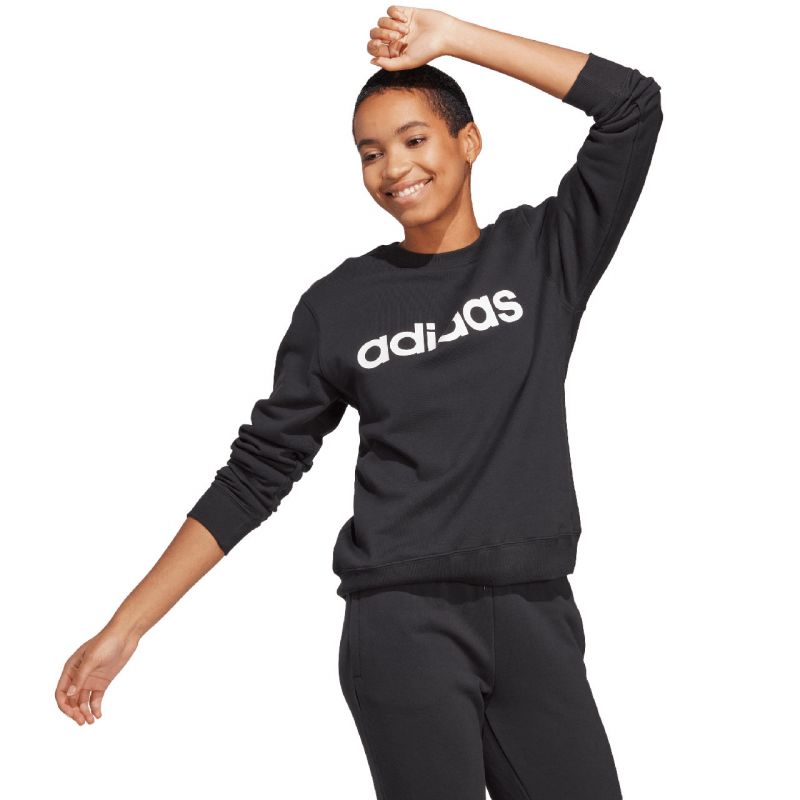 adidas Essentials Linear French Terry W sweatshirt IC6878 Clothing/Lifestyle/adidas Adidas