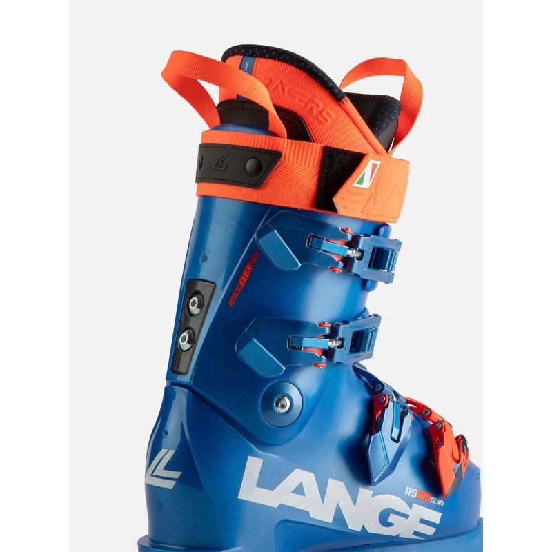 LANGE RS 100 SC WIDE Vibrant Blue Ski Boots