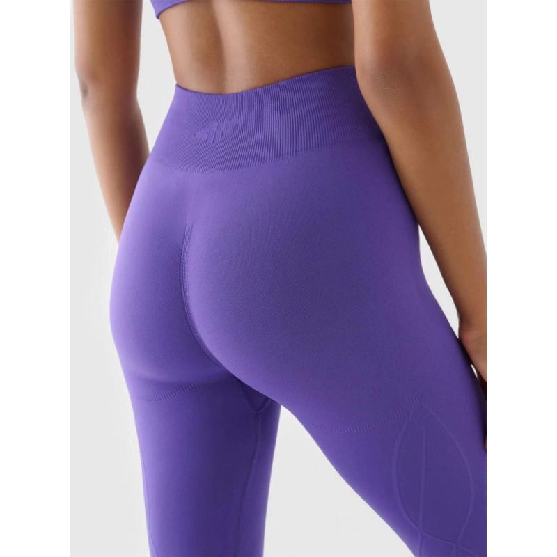 Women's seamless training leggings 4F x Anna Lewandowska 4F 4FALSAW24TFTIF345-51S