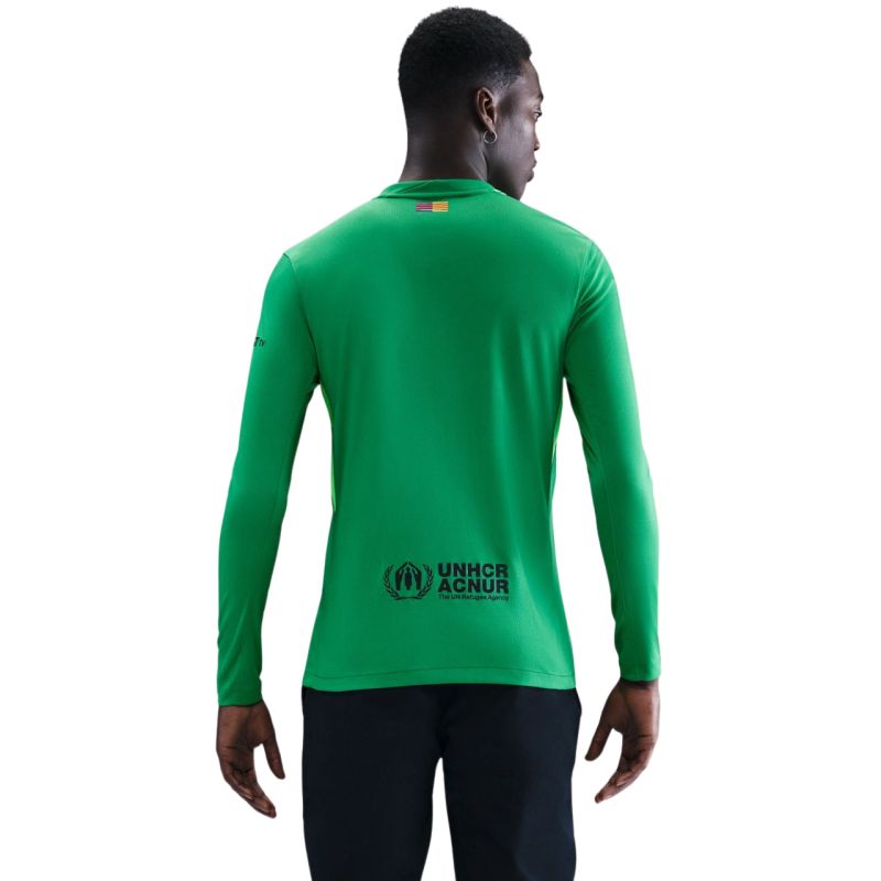 Nike FC Barcelona 2025/26 Stadium Goalkeeper Men's Jersey Green HQ0477 311