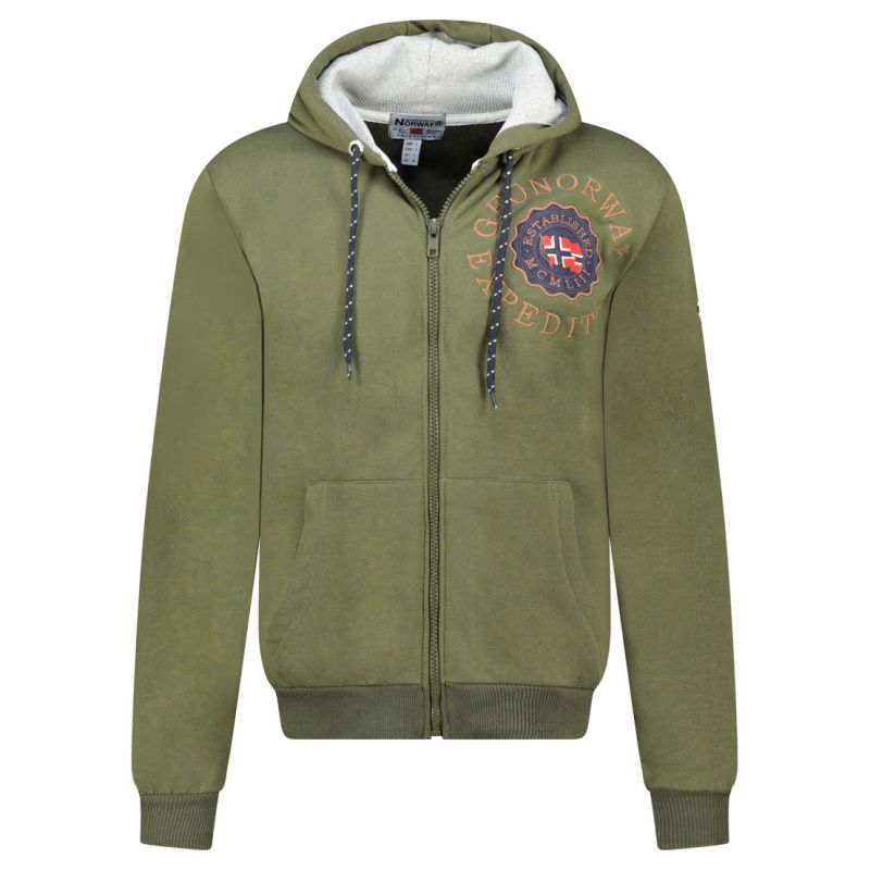 Geographical Norway Geganto DB 100 M sweatshirt WZ3028H/GN-Kaki Clothing/Outdoor/Geographical Norway Your Sports Performance