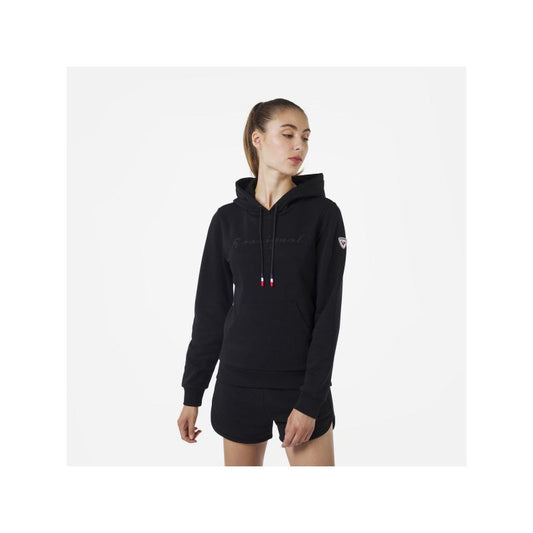 Rossignol W Logo Sweat Hood Fl black Rossignol
