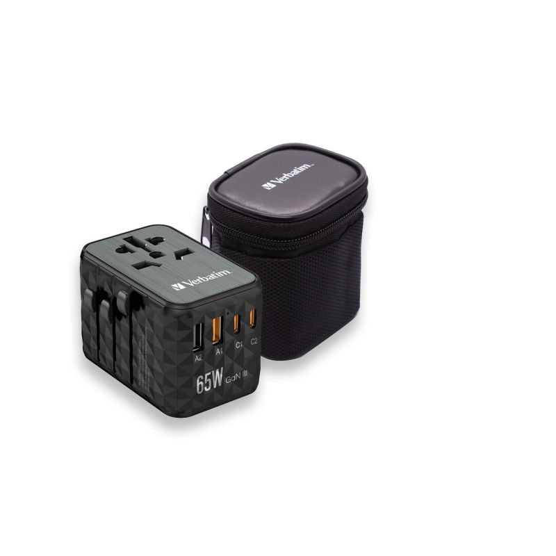 GAN III UNI.TR.CHARG UTA-05 65W/2XUSB-C QC 4+ /2 XUSB-A Kable i adaptery/Adaptery, przejściówki Your Sports Performance