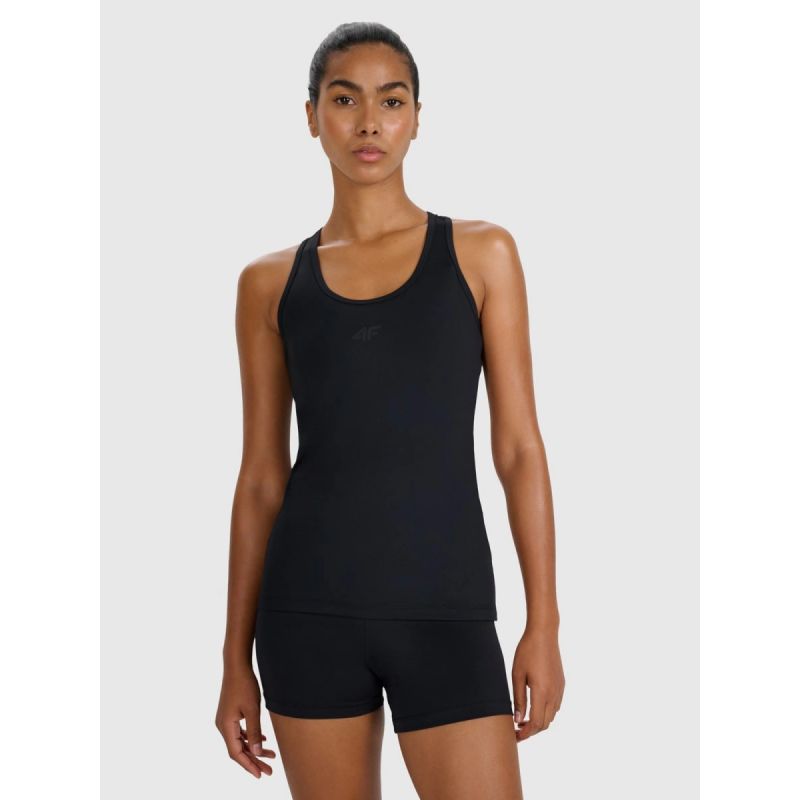 Women's slim quick-drying training top 4F 4FWMM00TFSLF0762-20S *Kategoria tymczasowa Your Sports Performance