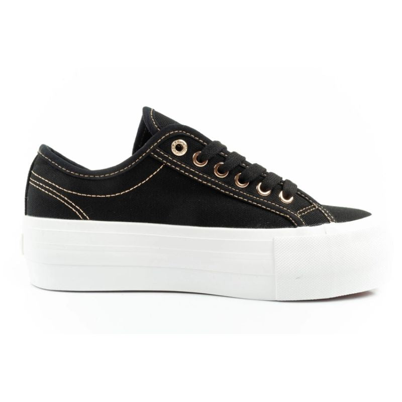 Lee Cooper women's sneakers platform black with gold In preparation Your Sports Performance