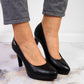 Pumps on the platform matte black W Sergio Leone Footwear/Outdoor/Alpinus Your Sports Performance