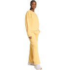 adidas Essentials Small Logo Feelcozy Women's Sweatshirt Yellow KC5278