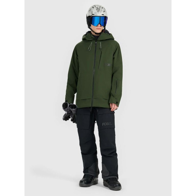 Men's 15000 membrane snowboard jacket 4F 4FRAW25TTJAM1051-43S *Kategoria tymczasowa Your Sports Performance