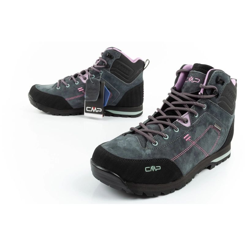CMP Alcor women's trekking shoes leather durable waterproof ankle boots gray In preparation Your Sports Performance