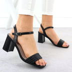 Women's black high heel sandals Vinceza 62228 Footwear Your Sports Performance