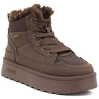 Women's brown Big Star platform snow boots UU274168