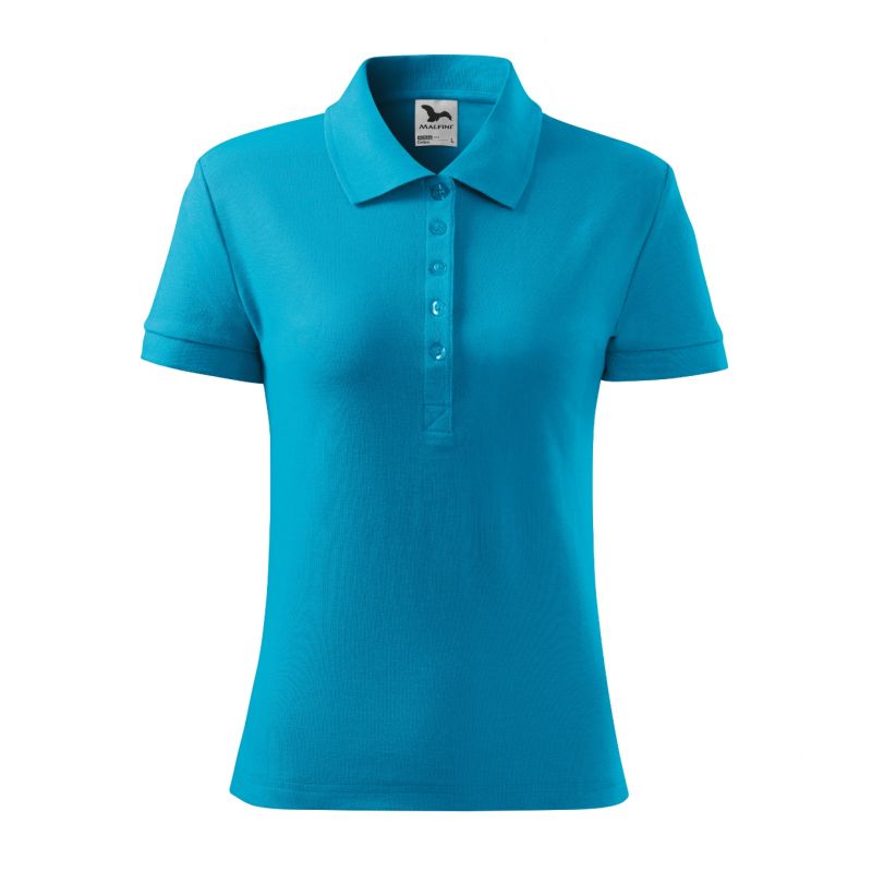 Malfini Cotton polo shirt W MLI-21344 turquoise Clothing/Lifestyle/T-shirts/Malfini Malfini