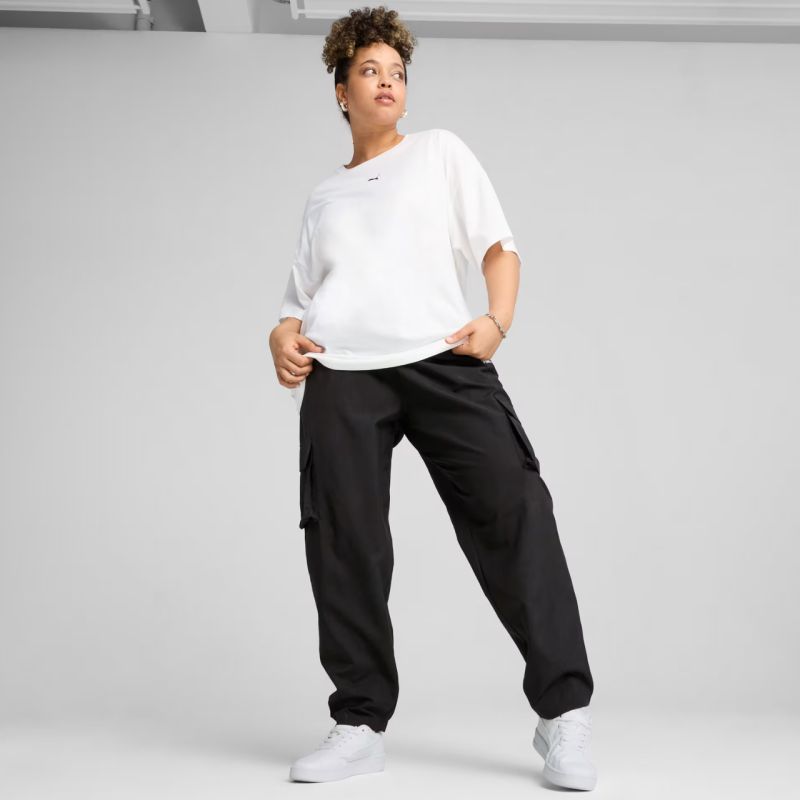 Puma ESS Relaxed Tee Women's T-Shirt White 684971 02