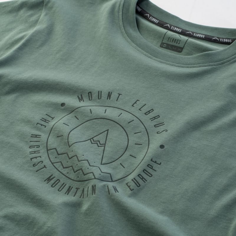 ENKELHET Men's Short Sleeve T-Shirt Elbrus