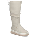 Waterproof women’s platform boots, beige – Rieker Y6370-60