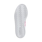 Adidas Grand Court 3.0 kids' shoes white and pink HP3528