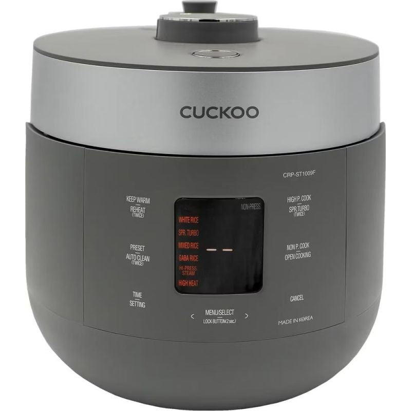 Cuckoo rice cooker 1.8l urban grey CRP-ST1009F AGD - Produkty/Sztućce i przybory kuchenne Your Sports Performance