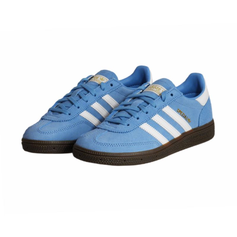 Adidas Handball Spezial Kids Light Blue / Cloud White Sports Shoes - JI2896 Obuwie/Buty do koszykówki męskie/Adidas Your Sports Performance