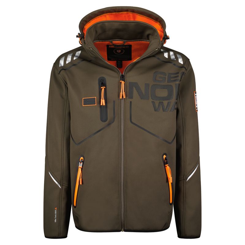 Geographical Norway Robin softshell jacket (WX1326H/GN KAKI) In preparation Your Sports Performance