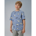 Boy's regular printed T-shirt 4F 4FJRSS26TTSHM3466-32A 4f