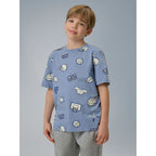 Boy's regular printed T-shirt 4F 4FJRSS26TTSHM3466-32A 4f
