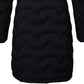 Killtec KOW 9 women's technical parka, quilted, hooded, zippered, waterproof, black (41806/200) In preparation Your Sports Performance