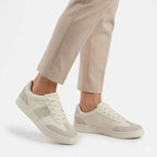 Beige women's leather sneakers Big Star TT274155 To be categorized Your Sports Performance