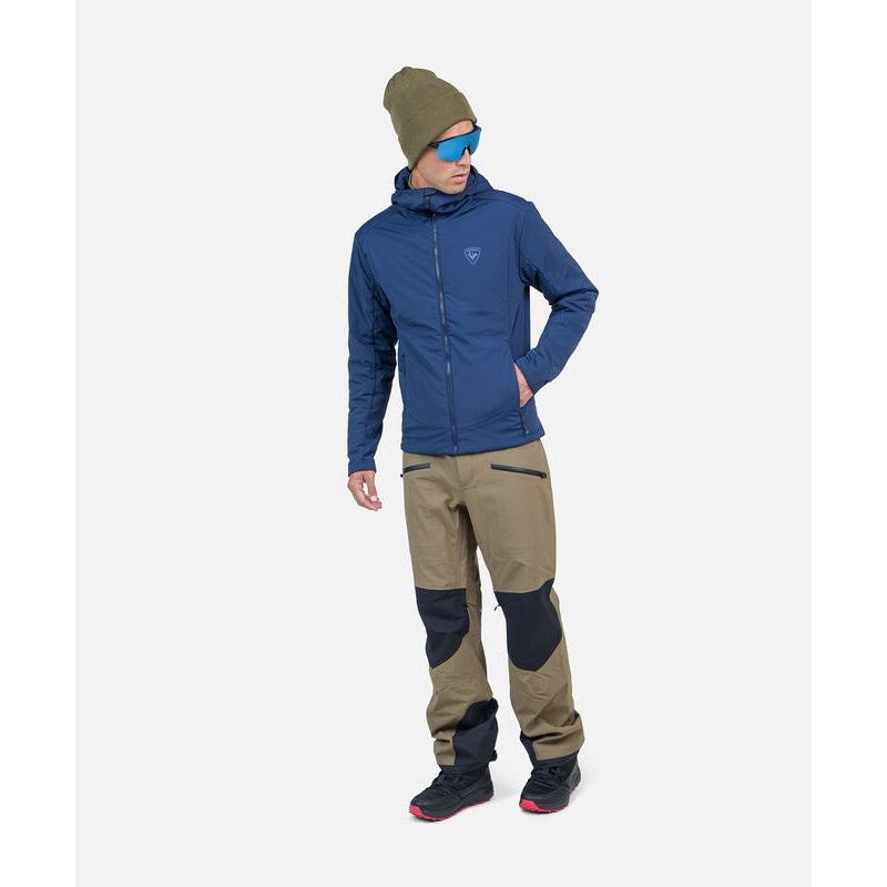 ROSSIGNOL Opside Hoodie Jkt Men's Outdoor Jacket Navy Blue